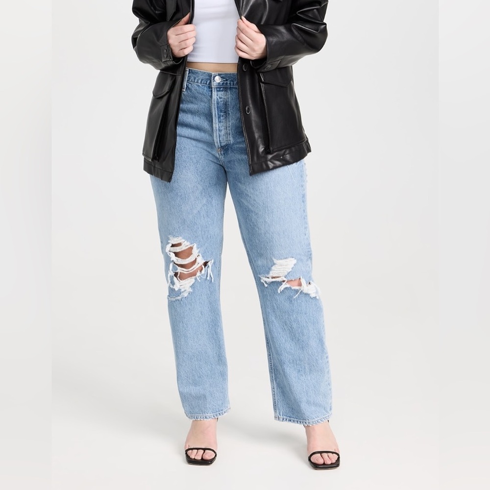 AGOLDE 90s Mid Rise Straight Fit Jeans